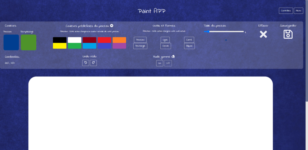 Projet Paint